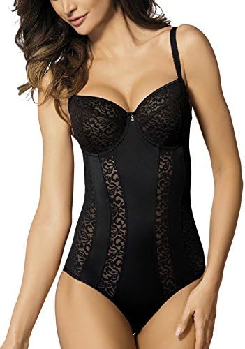 Gorteks Marilyn/Bo Classic Comfortable Elegant Body - Made In EU, Black,36DD