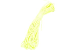 HOAAIGO Cord Luminoso Paracord 30M, 550 9 Fili Corda Paracadute, 4 MM Poliestere Paracord, Corda Paracadute Multifunzione Corde per Esterni Attrezzature, Campeggio All'aperto