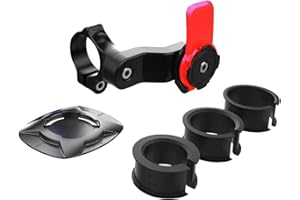 ALEOHALTER Bike Phone Mount, Motorcycle Handlebar Phone Holder, Detachable Bicycle Cell Phone Holder with Ultra-Lock Quick Mount for Most 4.7-7.2inch Smartphone