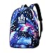 Produktbild Galaxy bedruckte Schultertasche mit Aufschrift Tearing Me Apart Laura The Room Family Matter Urkel Fashion Casual Star Sky Rucksack für Jungen und Mädchen