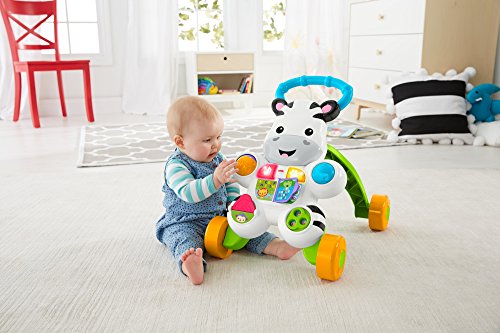 Mattel Fisher-Price DLD94 Lern mit mir – Zebra Lauflernwagen - 9
