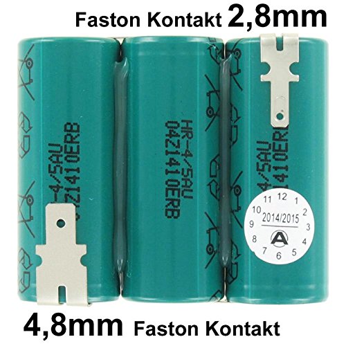 Akku passend für Wolf Rasenschere Accu 45, ACCU45, 3,6 Volt NiMH - 5