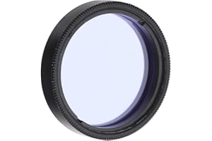 ARCHUU Filtre de Lune, 1,25 Pouce Sky Glow & Moon Filter Coupe la Pollution Lumineuse, Accessoires d'oculaire pour télescope astronomique, Verre Optique pour oculaire de télescope