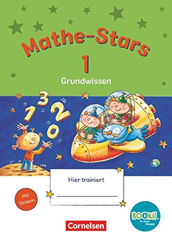 MatheStarsGrundwissenBOOKiiAusgabe1 Schuljahr Grundwissen Übungsheft mit Lösungen: Übungsheft mit Tingfunk