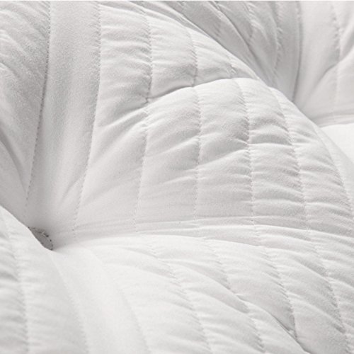 comprare on line Evergreenweb - Correttore Materasso in Memory Foam MED, misura Matrimoniale 160x200 alto 7 cm , Topper per Letto Matrimoniale , Coprimaterasso con Imbottitura Fiocco Memory effetto Piuma d'oca Morbido, Futon Arrotolabile doppio Lato Memory Foam e Waterfoam, Ortopedico, Fodera con protezione Antiacaro colore Bianco, Anallergico, Indeformabile, ideale con Cuscini Fiocco Memory DREAME prezzo
