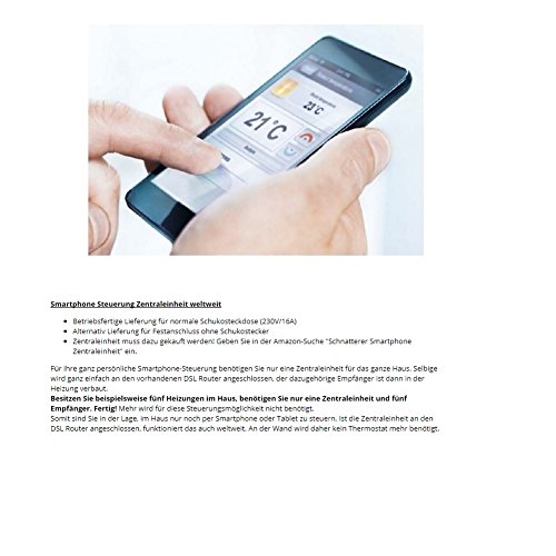 Elektroheizung – Radiator – 1500 Watt – im Set – inkl. Wandmontageset – Steuerung der Heizung per Smartphone weltweit inkl. Empfänger – mit Schamottespeicherkern – Maße: (LxHxT) 990x630x80 – Lagerware - 2