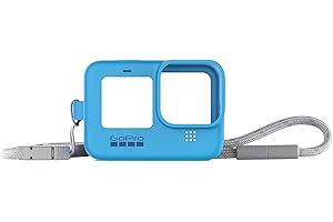 Guaina + cordino blu (HERO11 Black/HERO10 Black/HERO9 Black) - Accessorio ufficiale GoPro