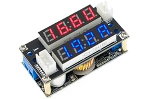 STARMAKER XL4015 Convertitore Buck regolabile Step Down 5A 75W abbassatore di tensione DC-DC con voltmetro amperometro display digitale 4-38V a 1.25-36V CV DC regolatore di tensione 5V 12V 24V (1 pz)