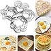 Produktbild Baking & Pastry Tools - 12pcs Cookie Biscuit Diy Mold Star Heart Cutter Baking Mould Stainless Steel - Bake Mould Cutter Baking Cookie Bakery Biscuit Baking Pastry Mold Cake Cutter Rose Confect