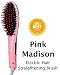 Pink Madison Hair Straightener Brush Electric Hair Straightening Brush Comb Thermal Heated Prime Hot Brush for Silky Straight Hair Gift RS.4366.00