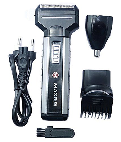Maxelnova Multi-Functional Hair Clipper, Shaver, Trimmer & Nose Trimmer Ak-952 Shaver For Men RS.599 (62.00% Off) - Amazon