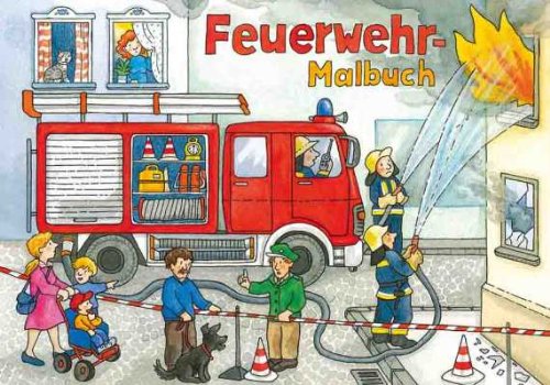 Preisvergleich Produktbild Malbuch : Feuerwehr(A5)