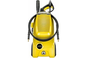 Kärcher Nettoyeur Haute Pression K 5 Classic, Pression : Max. 145 Bar, Débit : 500 l/h, Surface : 40 m²/h, Filtre à Eau, Poids : 5,6 kg, Flexible et Pistolet Haute Pression, Rotabuse, Lance