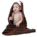 DINGANG® Soft Hooded Cotton Baby Bath Towel Wrap,100% Cotton, 90cm x 90cm