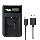 FUGASUN NP-95 NP 95 Chargeur de Batterie à Un Seul Chargeur LCD pour Fujifilm X30 X100 X100S X100T X-S1 FinePix F30 F31 FD F3