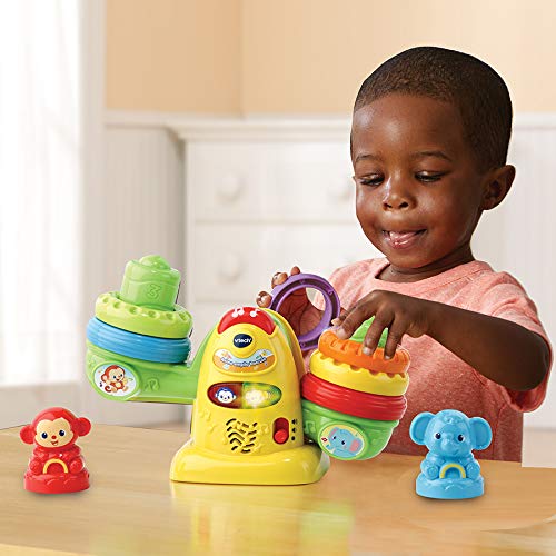 VTech- ANIMO EMPILO BASCULO Baby Premier Age, Jouet A EMPILER, 80-513805, Multicolore – Image 4