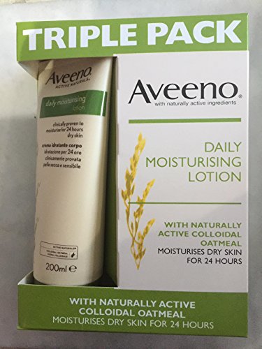 Aveeno Daily Moisturising Lotion - 3 x 200ml
