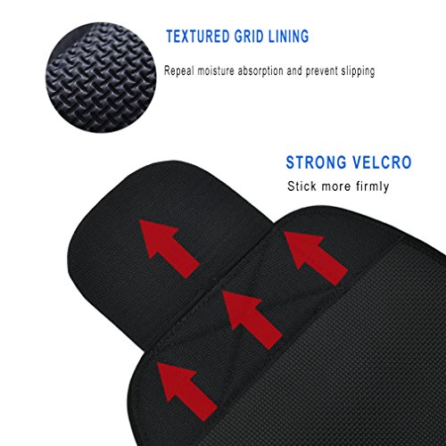 TELALEO Fitnessgürtel Bauch für Männer und Frauen, Schlankheits Gürtel, Verstellbarer Taillen Trimmer Gürtel Schwarz/ Gelb - 4