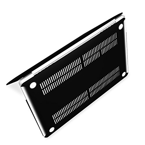 Fintie MacBook Pro 13 Hülle 2016 – Ultra Slim Plastik Hartschale Schutzhülle Snap Case für NEUESTE 13-zoll MacBook Pro 13″ (2016 Freisetzung) A1706 / A1708 mit/ohne Touch Bar and Touch ID, Diamantschwarz - 4