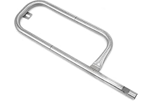 ONLY FIRE onlyfire Palnik rurowy ze stali nierdzewnej pasuje do grilla gazowego Weber Q100/Q1000/Q120/Q1200 (część zamienna 69957/60040/41657)