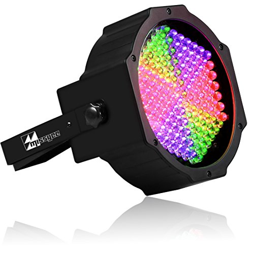 Missyee Stage Lighting Full RGB 127 Color Mixing Light Effect Par Light Wash Light Dj Stage light for Home, Club, Ceremony, Festivals, Party, Wedding, Bar, Club, Show Xmas Decoration(1Packs)