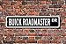 Produktbild CELYCASY Canyay Roadmaster Buick Roadmaster Schild Buick Roadmaster Geschenk Auto Sammler Vintage Auto Buick Owner Custom Street Sign Quality Metal Sign