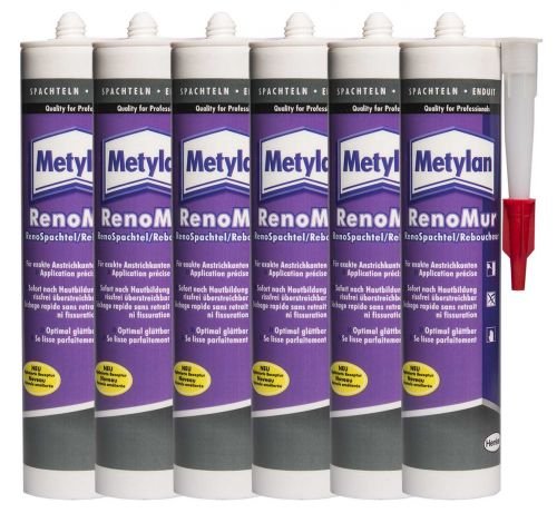 6 x Metylan RenoMur RenoSpachtel MRS6