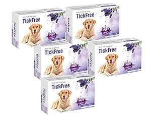 SKY EC Tick-free Dog Soap, Pack of 5