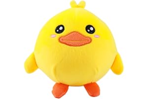 I-TOTAL® - Cuscino Morbido squishy in memory foam 14 cm diametro, squishy pillow ideale come regalo (DUCK)