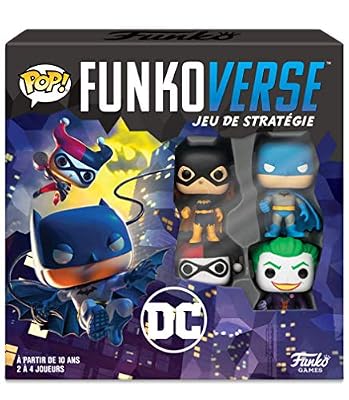 Funko- Pop Funkoverse: Gotham City Rumble Board Game, 43462, Multi Colour