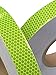 Produktbild Tuqiang® Reflektierendes Klebeband, Farbe: Zitrone, hohe Intensität, 25 mm x 2,5 m