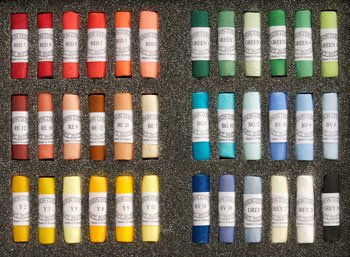 Unison Soft Pastels : Set of 36 Starter