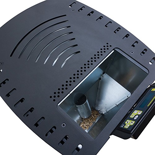 Nemaxx P12 Pelletofen Pelletkamin Pelletkaminofen 12 kW Kaminofen Heizofen Pellet Ofen Kamin Pelletheizung Heizung - 6