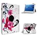Produktbild UC-Express Huawei MediaPad M3 Lite 10 Tablet Hülle Tasche Schutzhülle Case Schutz Cover 360° Drehbar, Farbe:Motiv 8