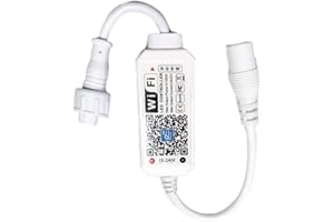 Lominie Aquarium Light 4 canali WiFi Controller per S20 F20 P30S F120 S120 P80 G15/G20/G30/G40/G50/G80 aggiornato (5 Fori)