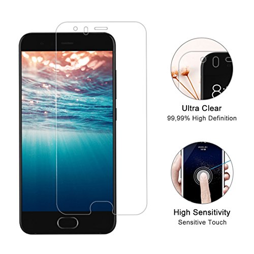 Protector de pantalla Xiaomi Mi6  NILLKIN Protector de alta definici  n de vidrio templado de alta definici  n  9H Dureza 3D Touch  Protector de pantalla de borde curvo de 0 2 mm con cubierta trasera suave para Xiaomi Mi6  Transparente