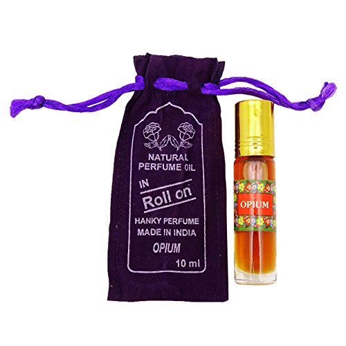 10ml Opium Fragrance Natural Perufme Oil 100 % Pure and Natural With Pouch
