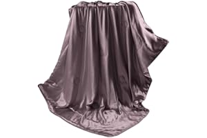 ‎THXSILK THXSILK Kuscheldecke Seide, Seide Heimdecke, 100% Maulbeereseide Innen und außen, Wunderbar Weich TV-Decke Kuscheldecke, Größe 135x180 cm - Lila