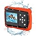 Produktbild BYbrutek Kamera für Kinder, 12MP HD Kinder Unterwasser 3M Wasserdichte Action Kamera Camcorder, 2-Zoll LCD, 4-fach Digitalzoom, 5 MP CMOS Digitalkamera (Schwarz)