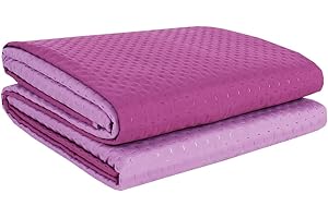 SaRani Copriletto Double Face Trapuntato Termosaldato Tinta Unita Singolo Piazza emezza (1 piazza e mezza, Glicine)