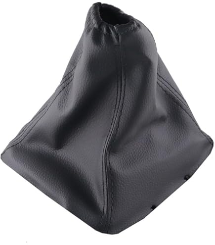 Soufflet De Frein à Main En Cuir Pour Opel Corsa B - Compatible 1993-2000, Couleur Noir Couture Noire