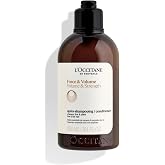 L'OCCITANE - Strength &amp; Volume Conditioner - 250 ml | Thin and fragile hair - Provides volume and lightness to the length of