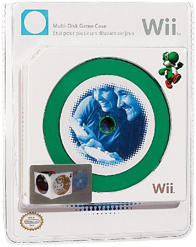 Preisvergleich Produktbild Multi-Disk Game Case Yoshi (Nintendo Wii)