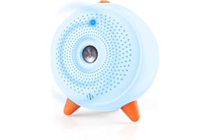 QUEENMEW Dispositivo Antiabbaio per Cani Ultrasuoni per Cani Antiabbaio, Automatico Ultrasuoni Cani Dispositivo 33 Piedi, Ricaricabile Impermeabile Sicuro Strumento di Anti-Abbaio per Cane, Interno Esterno