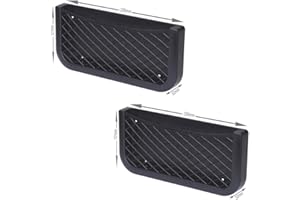 BOOMBUZ Lot de 2 filets de rangement faciles à coller ou à visser pour véhicules et intérieurs