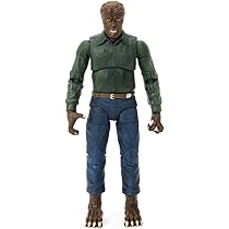 Jada - Monsters Universal Figure Loup-Garou, 15 cm, en métal, avec Accessoires (253251018
