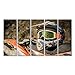 Produktbild islandburner Bild Bilder auf Leinwand Schmutziger Motorrad-Motocross-Helm mit Schutzbrille Wandbild, Poster, Leinwandbild EOH