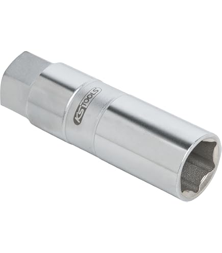 KS Tools 916.4067 Douille Traversante 1/2" 17mm TRIPLEplus® - Entraînement 19mm Mâle - Chrome Vanadium, Finition Chromée
