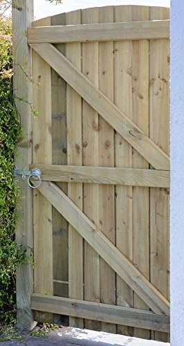 Arched Feather Edge Gate