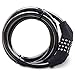 Produktbild Ardent Bike Lock Kabel BASIC selbst mit rücksetzbaren Kombination, Fahrrad Schlösser, 5 Fuß 15,2 cm X 3/20,3 cm